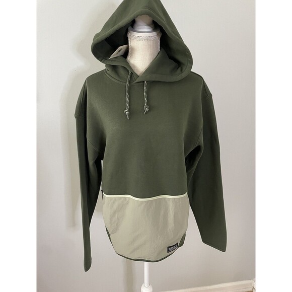 LEVI'S Men's Utility Pullover Drawstring Hoodie Thyme Green Size XS‎ NWT - Picture 1 of 8